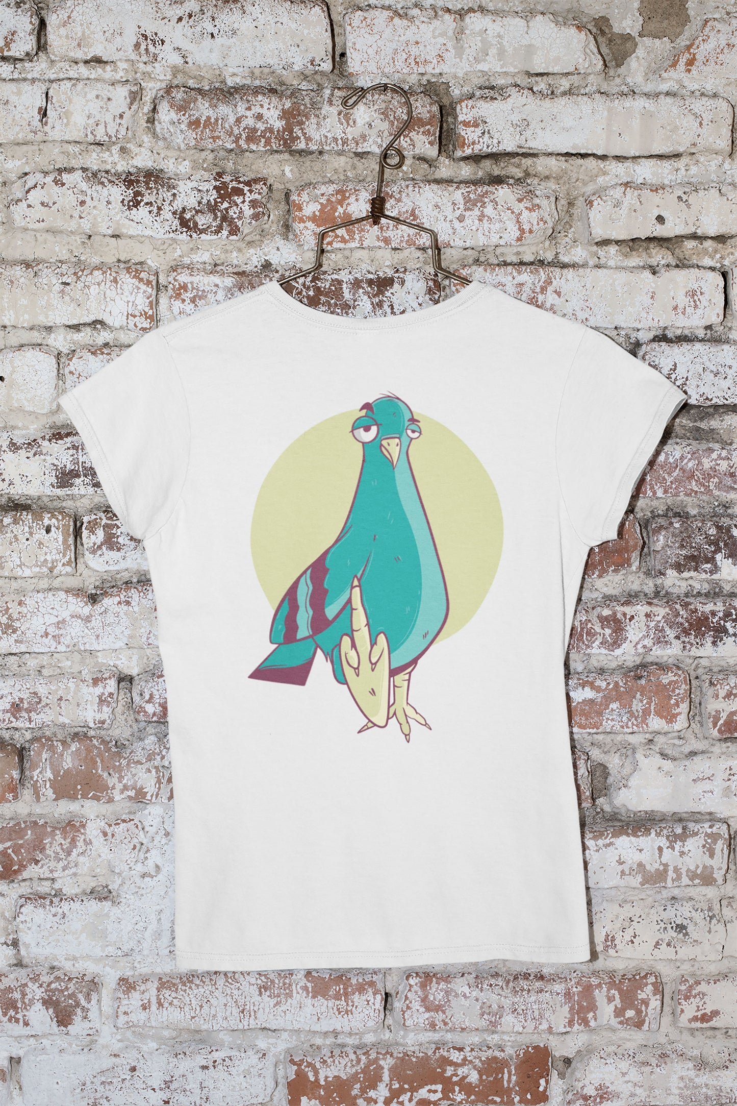 Tee-Shirt Femme " Funny Pigeon "