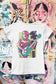 Tee-Shirt Animé Fille Guitare