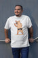 Tee-Shirt Homme " Chien Au Mur "