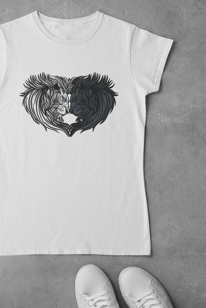 Tee-Shirt Femme Coeur de Lion