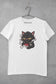 Tee-Shirt Homme " Chat Noir Café "