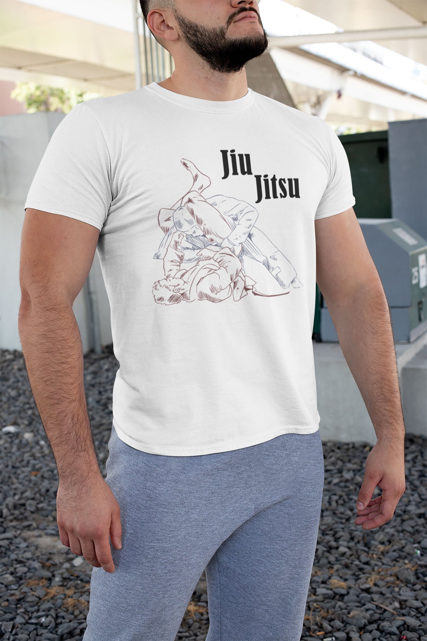 Tee-Shirt Homme " Jiu-Jitsu "