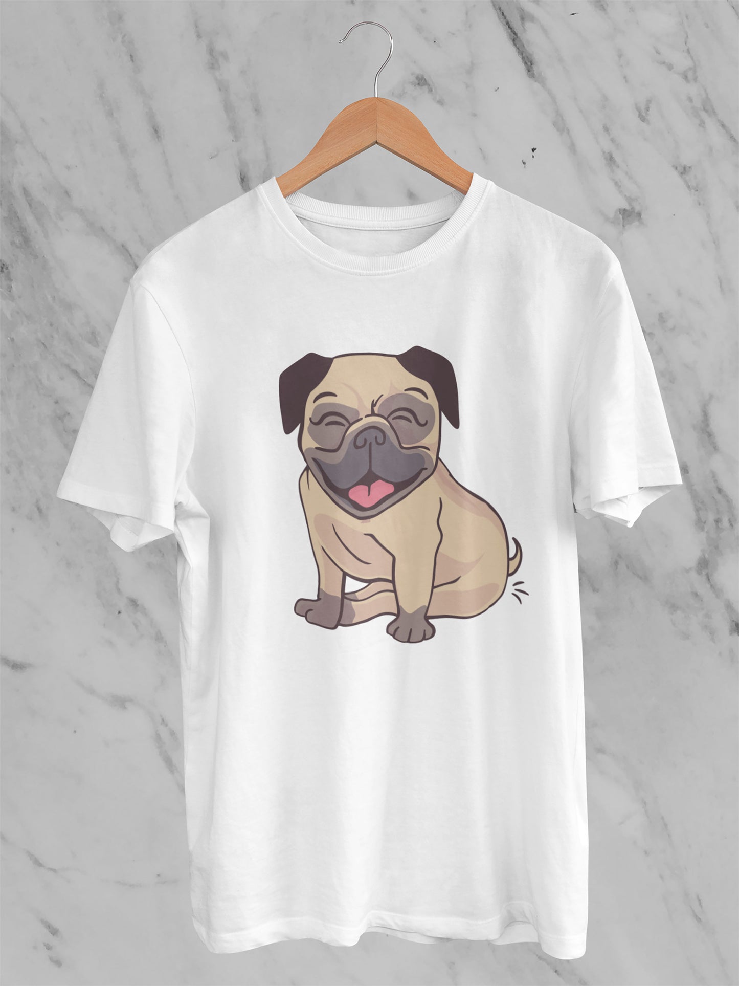 Tee-Shirt Homme " Petit Bulldog "