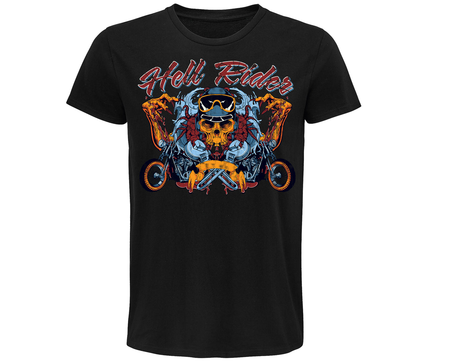 Tee-Shirt Homme " Hell Rider "