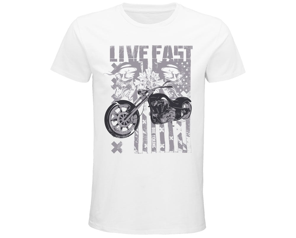 Tee-Shirt Homme " Live Fast "