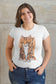 Tee-Shirt Femme " Chaton-Tigré "