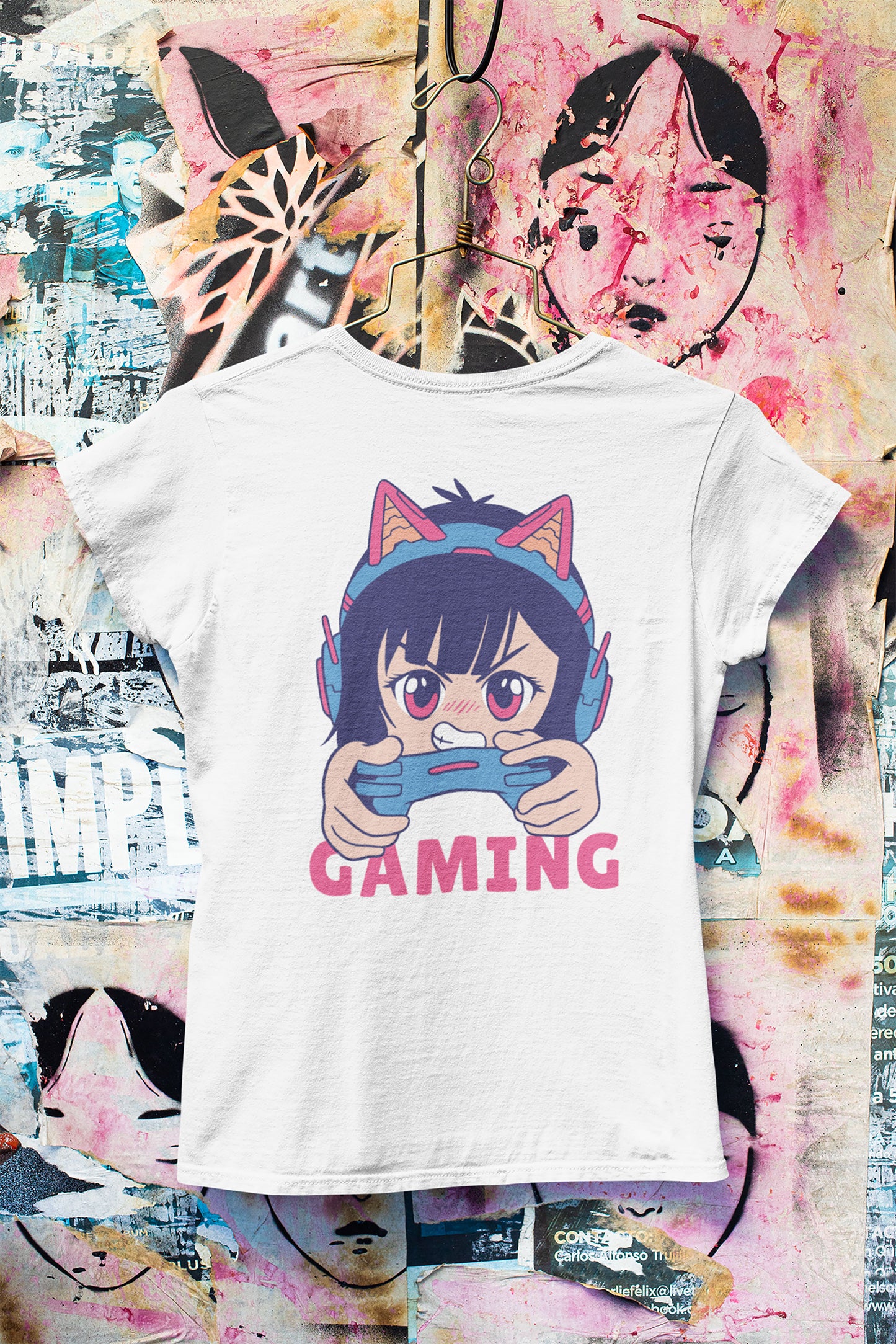 Tee-Shirt Femme " Gaming "