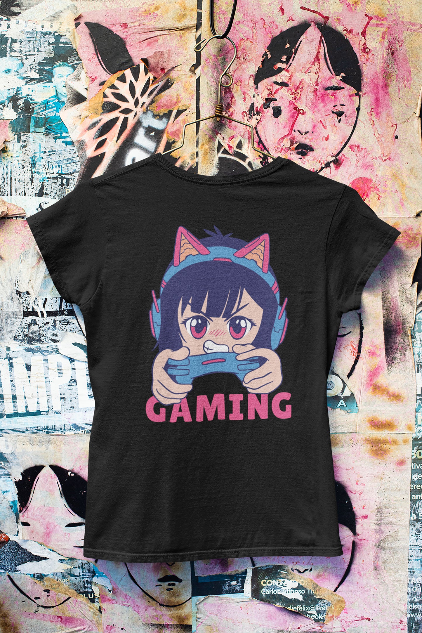 Tee-Shirt Femme " Gaming "